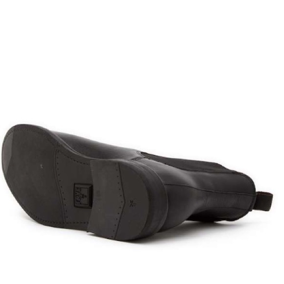 Frye Mens Seth Black Leather Ankle Boots - Picture 6 of 6